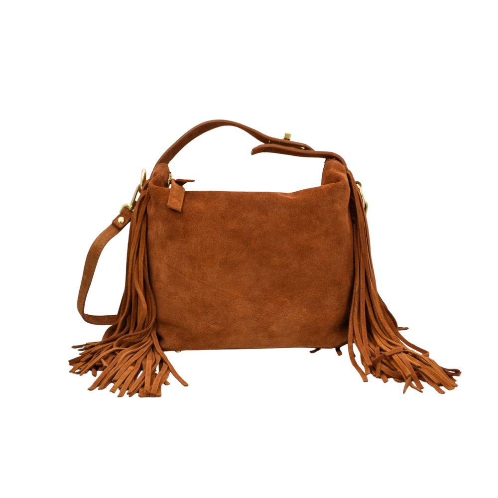 Fosca XL - Frange Couro