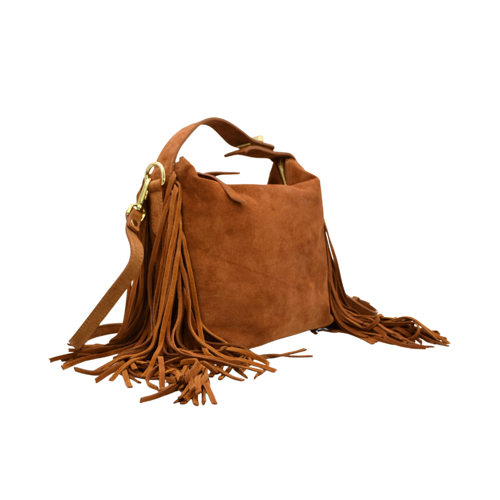 Fosca XL - Frange Couro