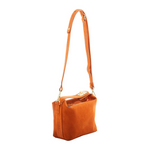 Fosca - Mini bag scamosciata Arancio