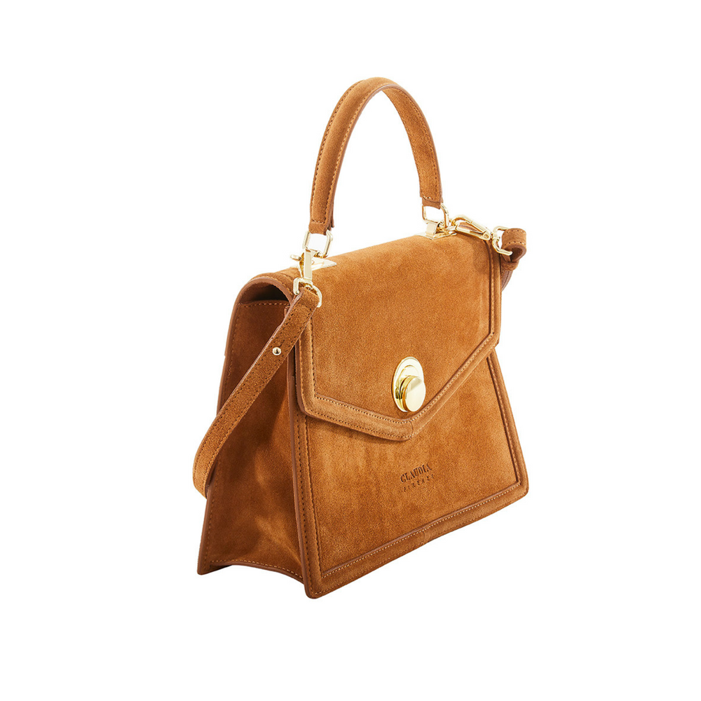 Borsa scamosciata best sale marrone