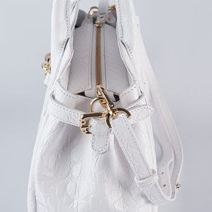 
                
                    Load image into Gallery viewer, Augusta - White crossbody bag
                
            