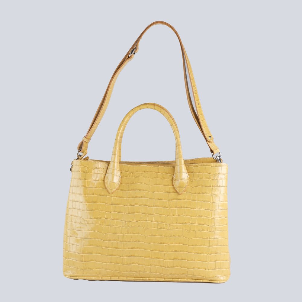 Allegra - Yellow Tote Bag