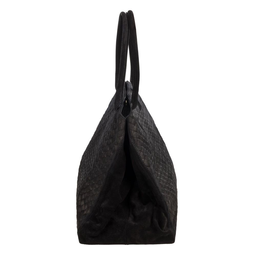 
                
                    Load image into Gallery viewer, Eva - Carryall Bag with woven effect
                
            